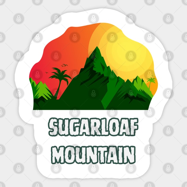 Sugarloaf Mountain Sticker by Canada Cities